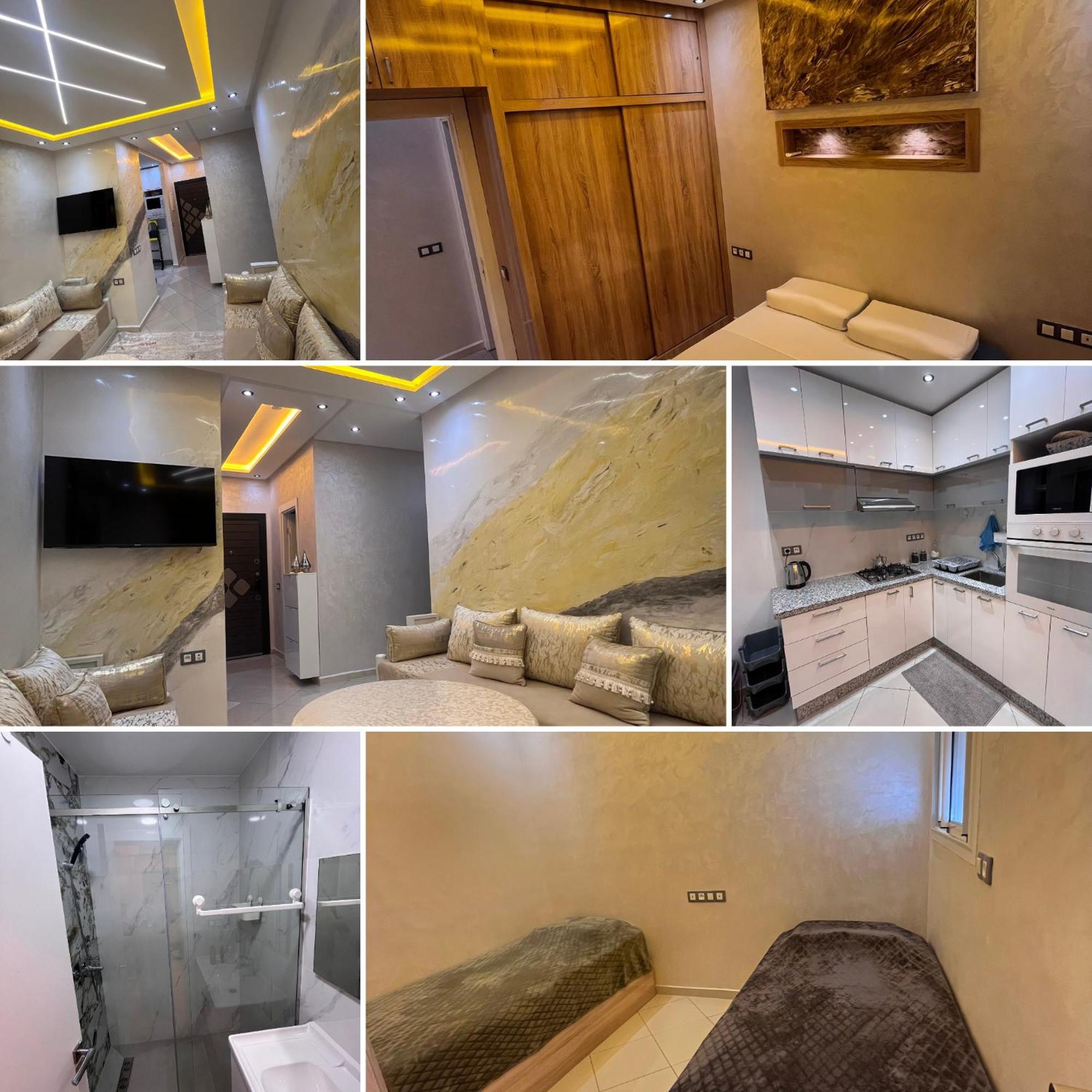 Appartement Renove Avec Style Et Parking Surveille مراكش المظهر الخارجي الصورة