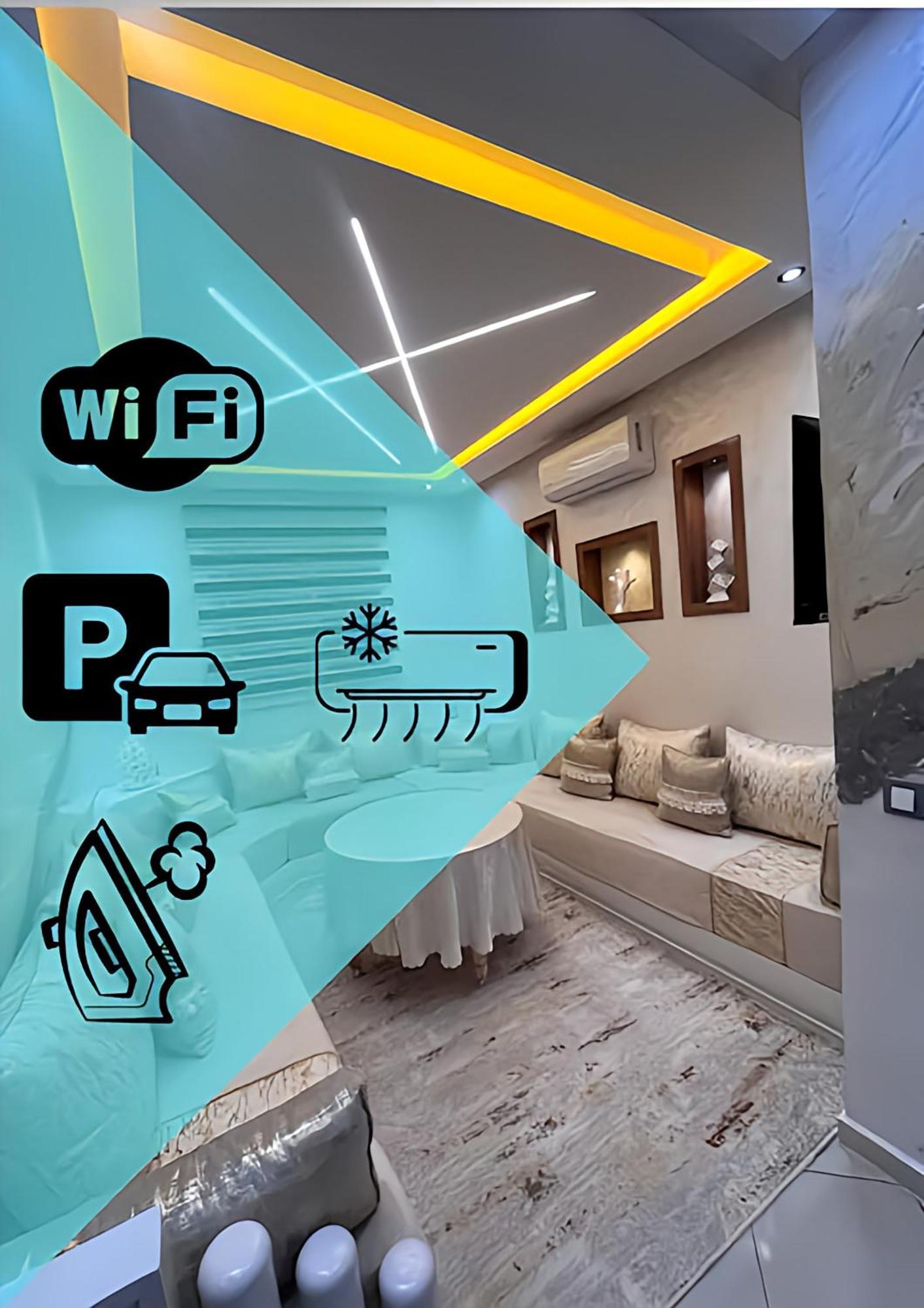 Appartement Renove Avec Style Et Parking Surveille مراكش المظهر الخارجي الصورة